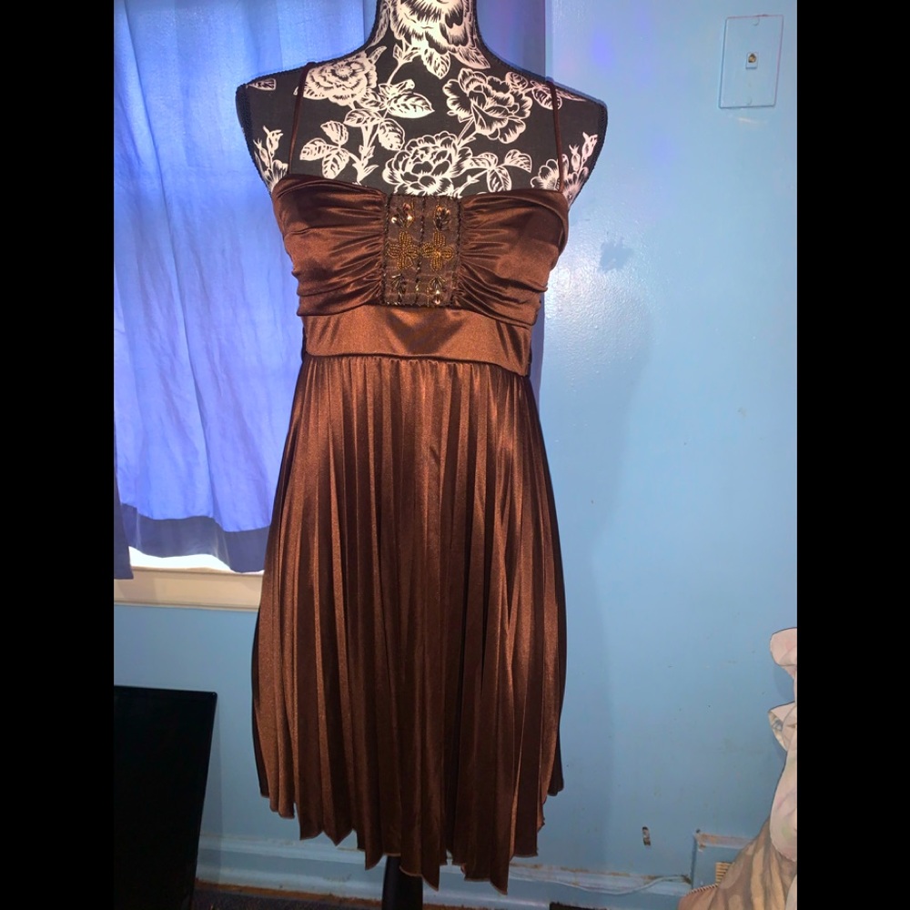 City Studio Brown Dress